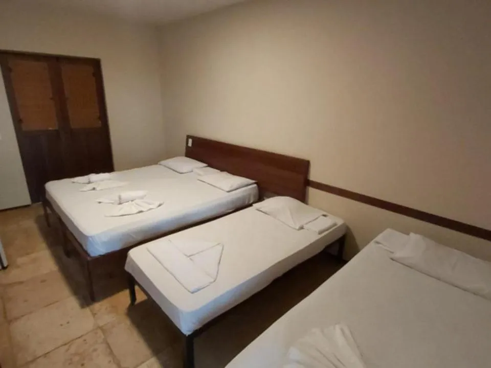 Bed in Porto Futuro Hotel