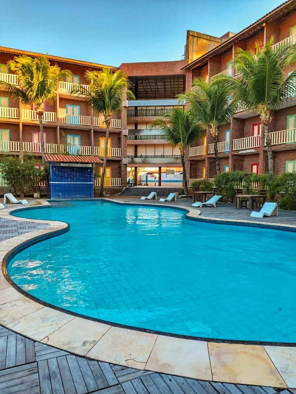 Swimming pool in Porto Futuro Hotel