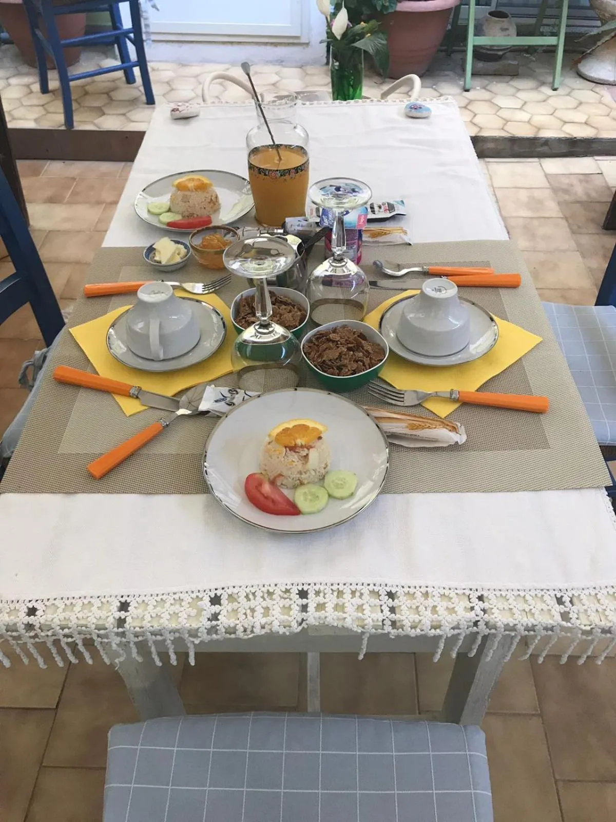 Breakfast in La Posadina House a Cagliari Locazioni turistiche brevi