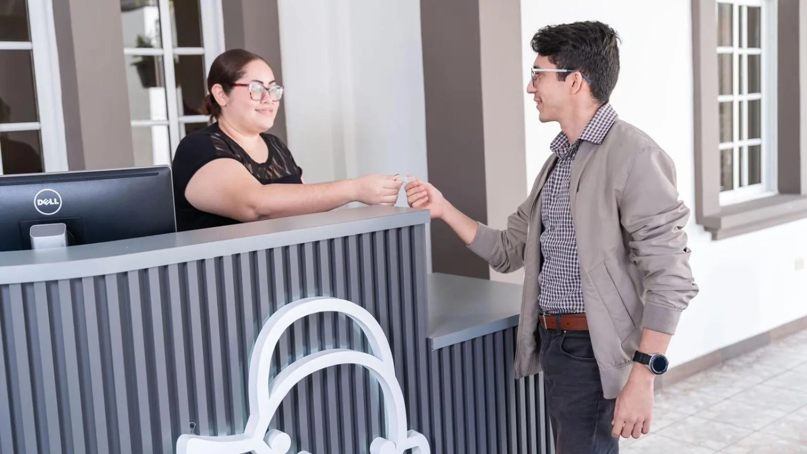 Lobby or reception in Hotel Boutique Nueva Valladolid