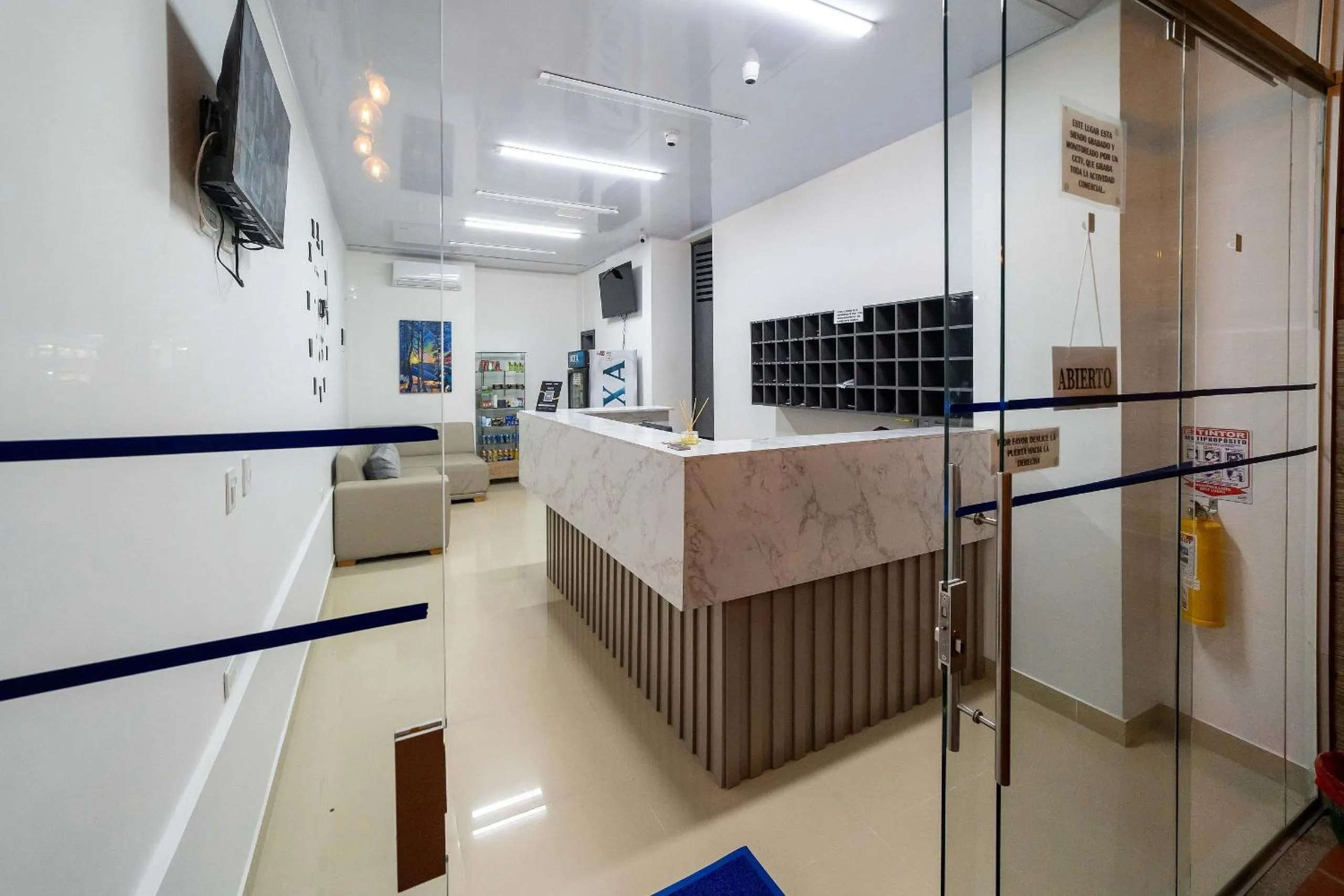 Lobby or reception in Hotel Doxa