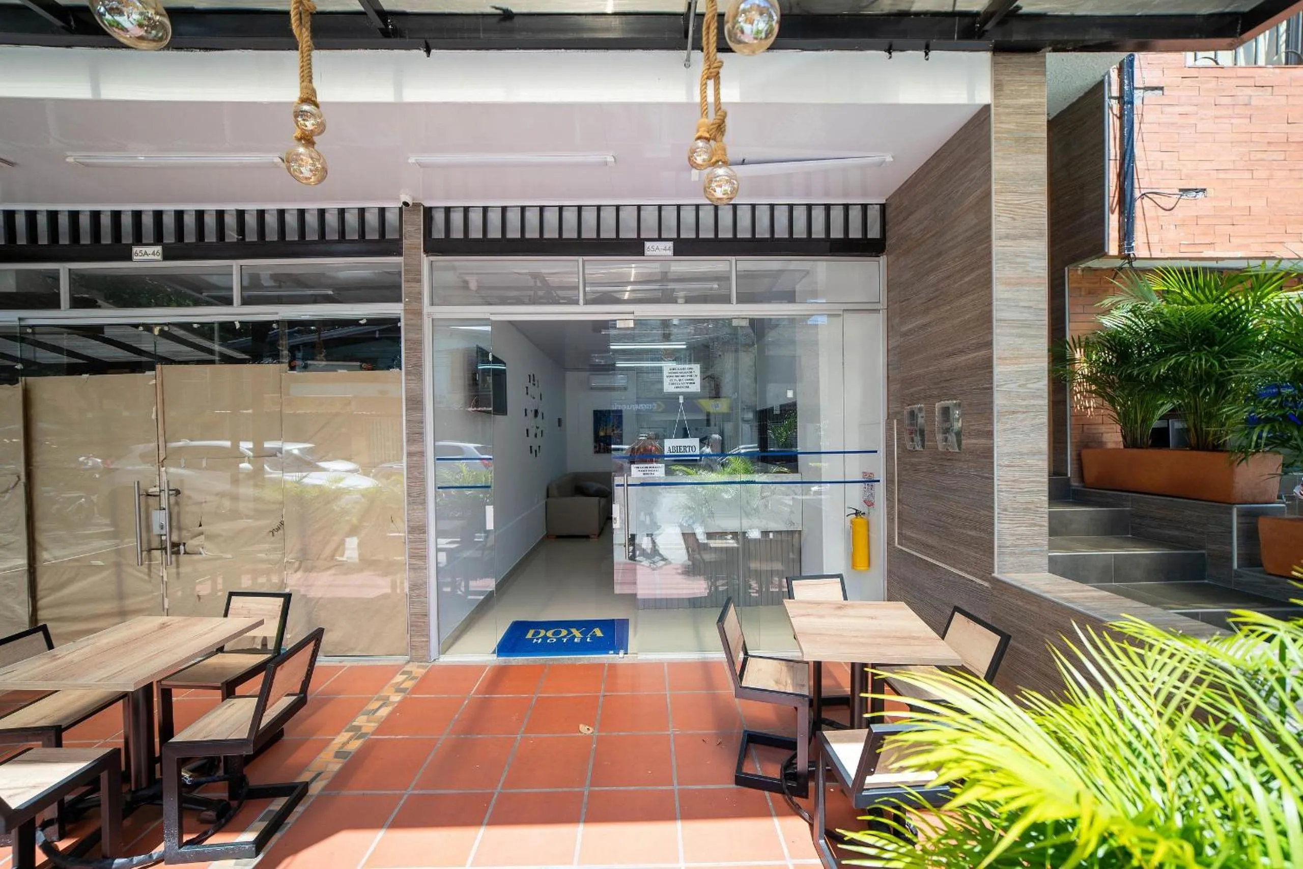 Lobby or reception in Hotel Doxa