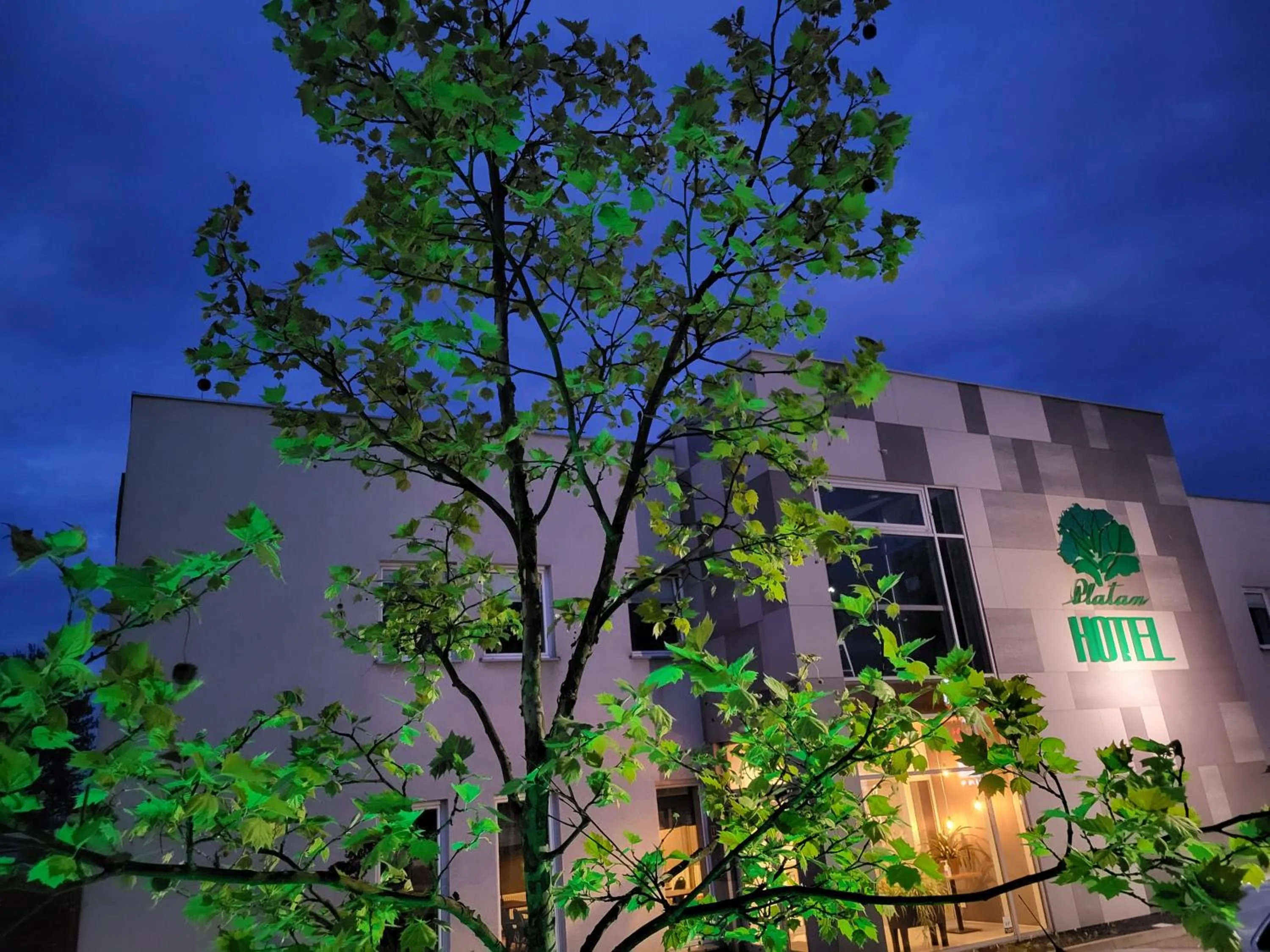 Property building in Hotel Platan