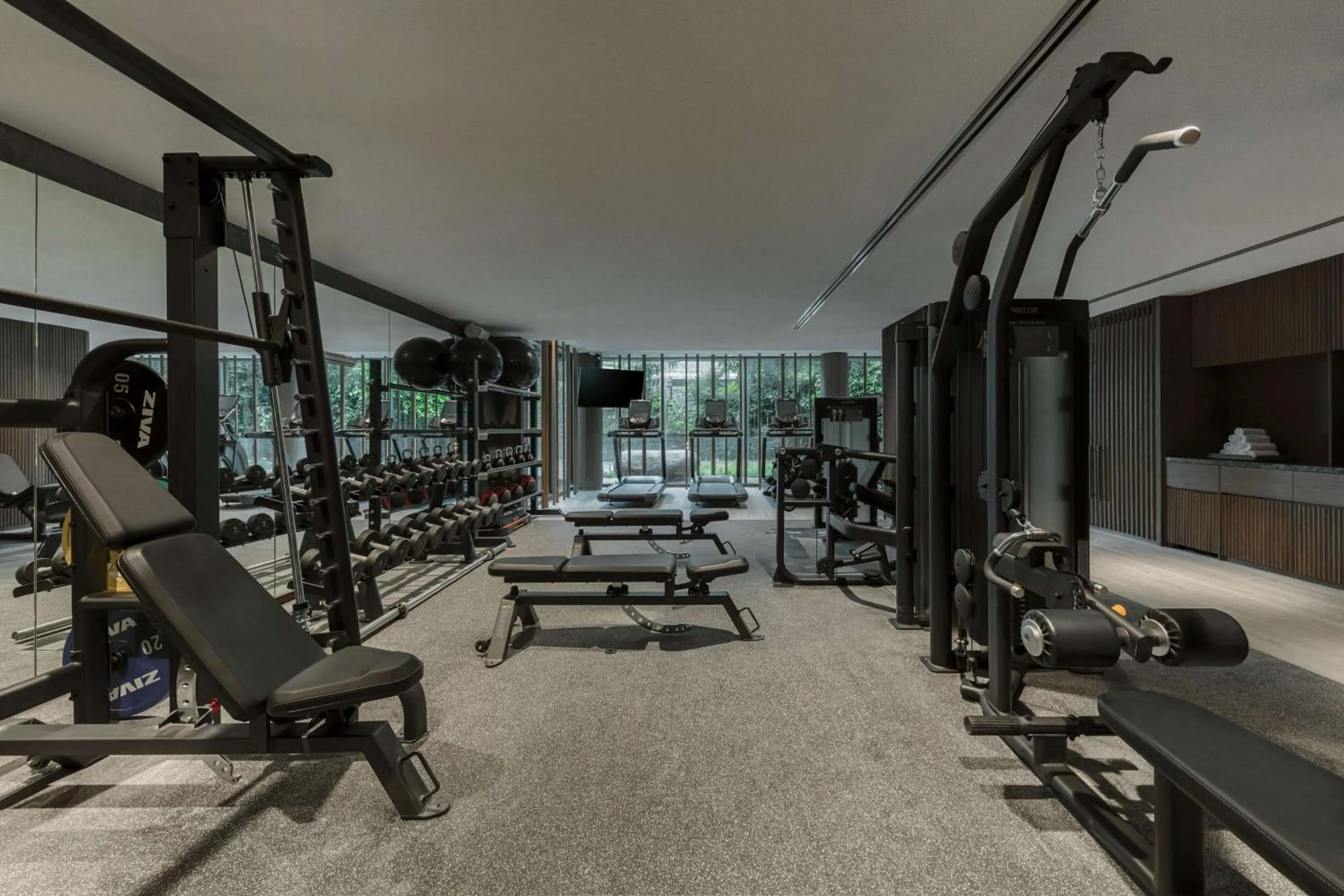 Fitness centre/facilities in Mandai Rainforest Resort by Banyan Tree
