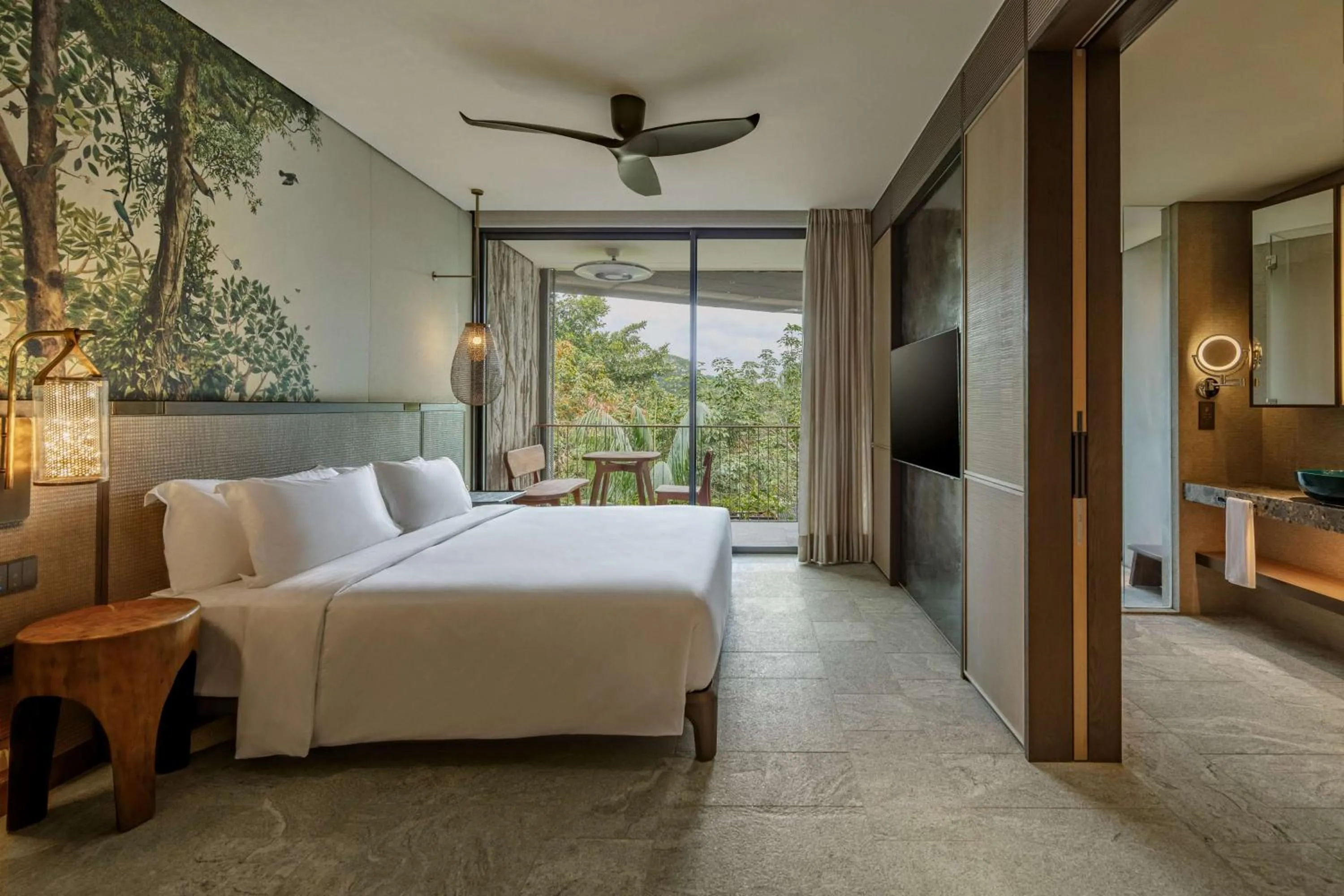 Bedroom, Bed in Mandai Rainforest Resort by Banyan Tree