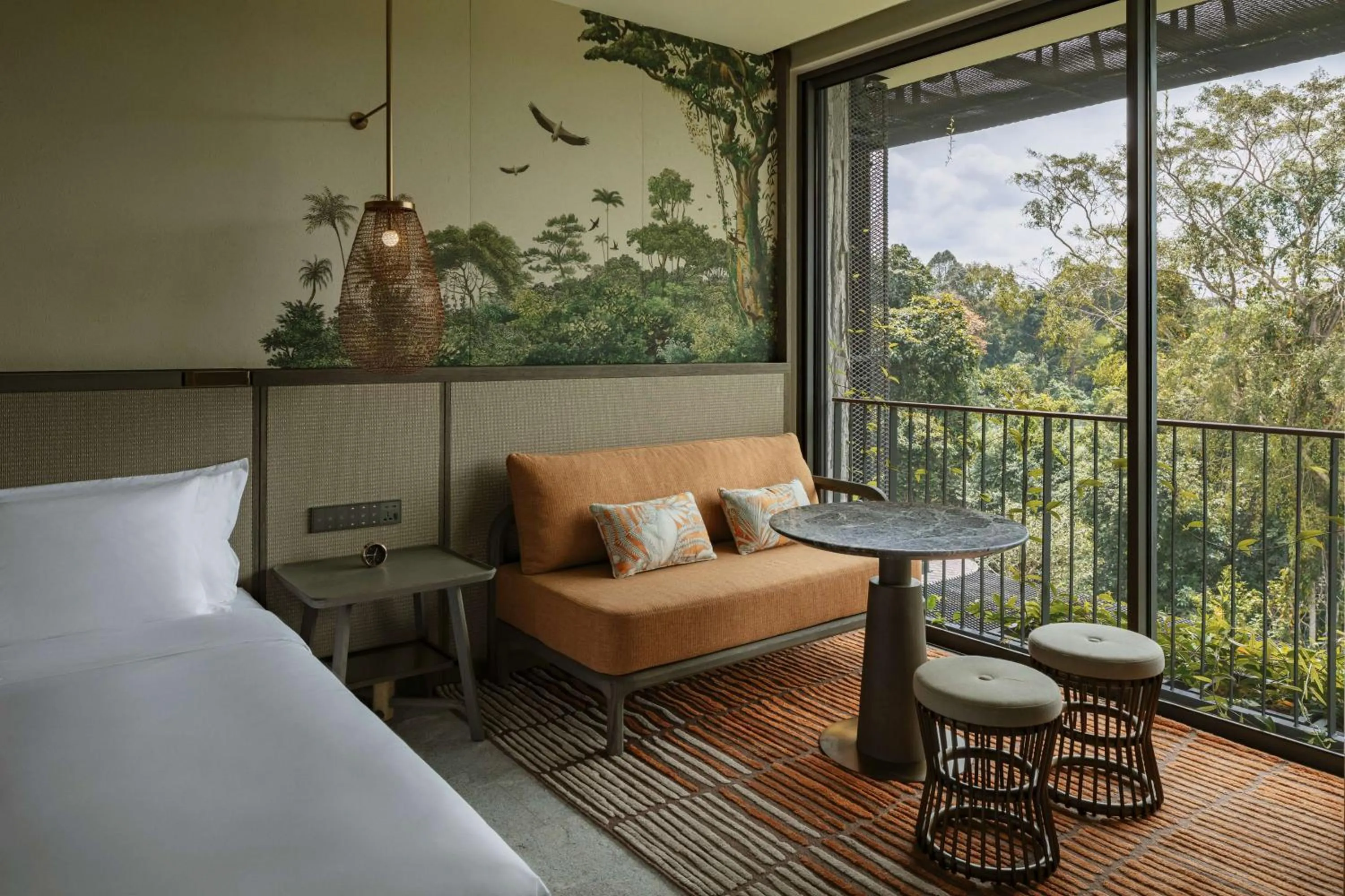 Bedroom, Bed in Mandai Rainforest Resort by Banyan Tree