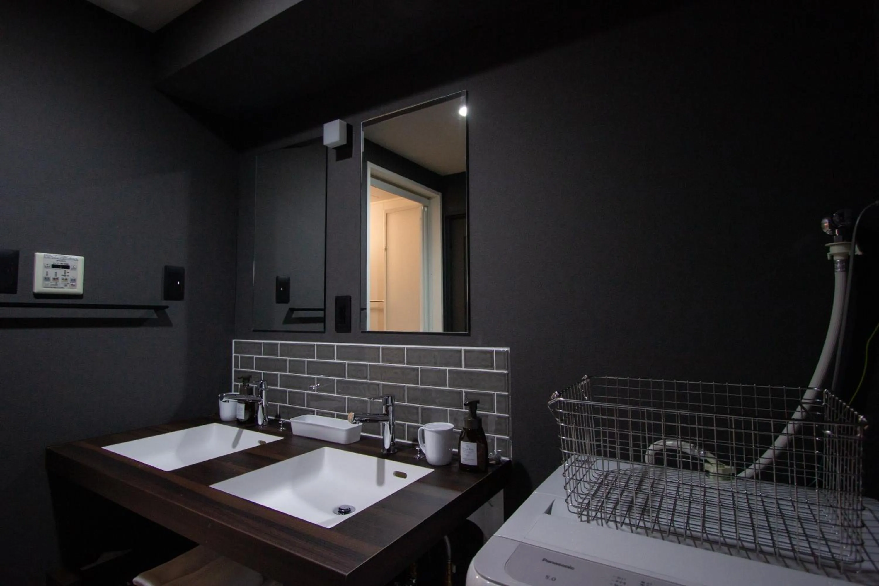 Bathroom, Bed in 慶 -Kei- HOTEL AND APARTMENT