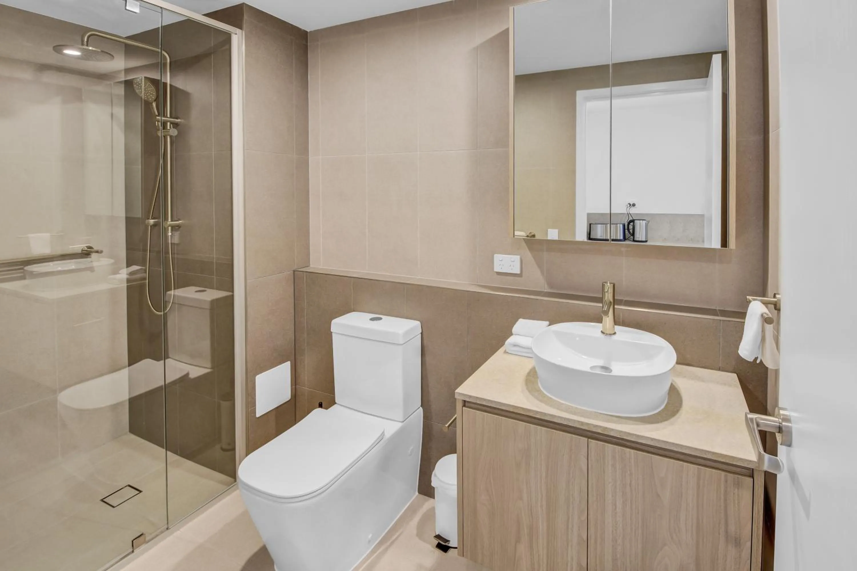 Toilet in Lowanna Beach Resort Kawana