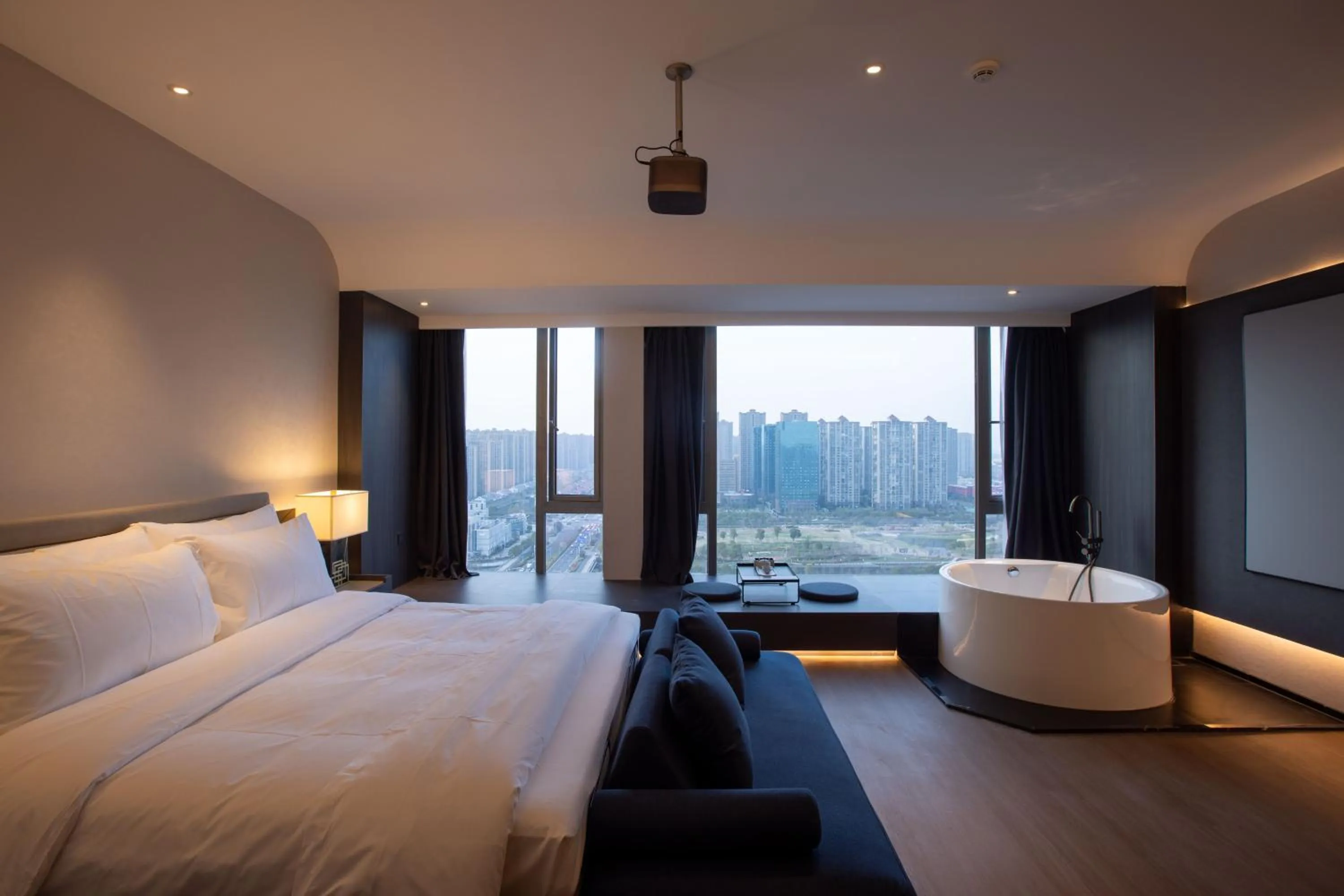 TV and multimedia, Bed in Maison New Century Hotel Cixi Hangzhou Bay