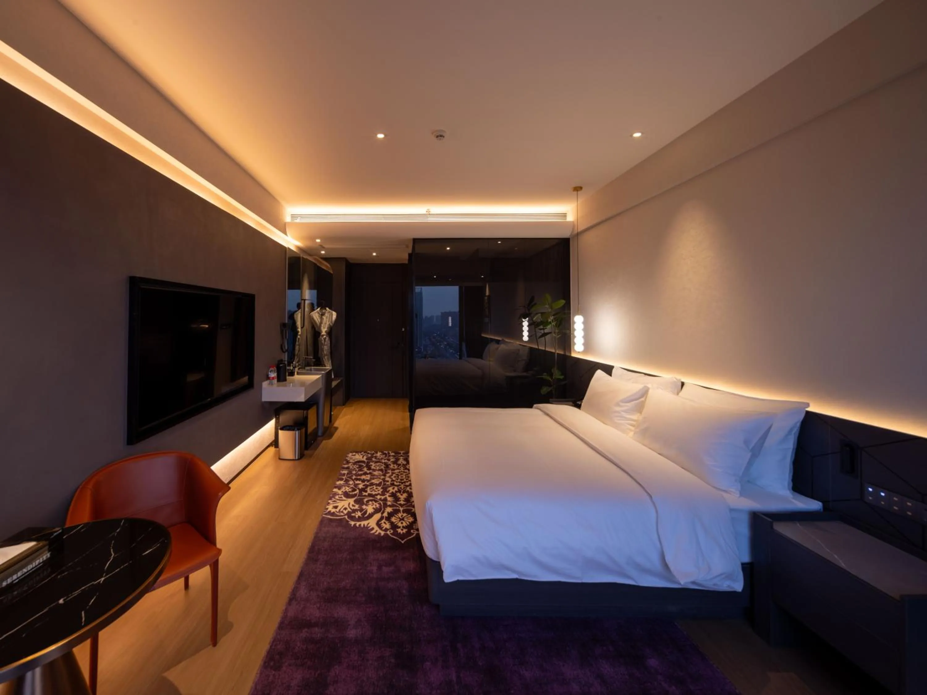 Bed in Maison New Century Hotel Cixi Hangzhou Bay