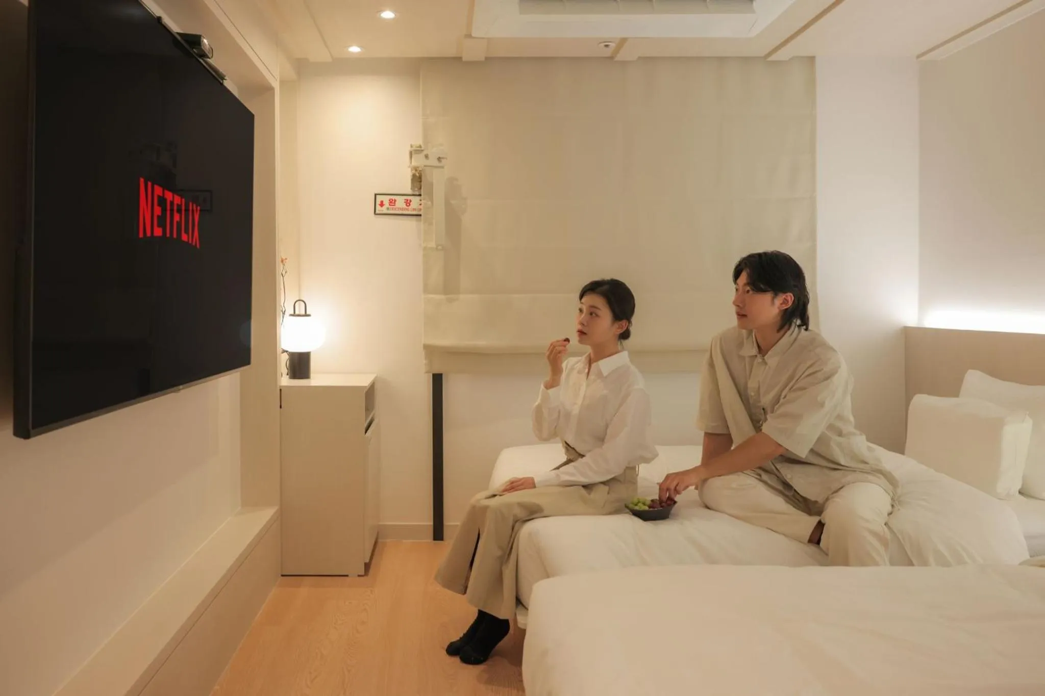 Bed in Simdo Hotel&Spa Sillim by Anook