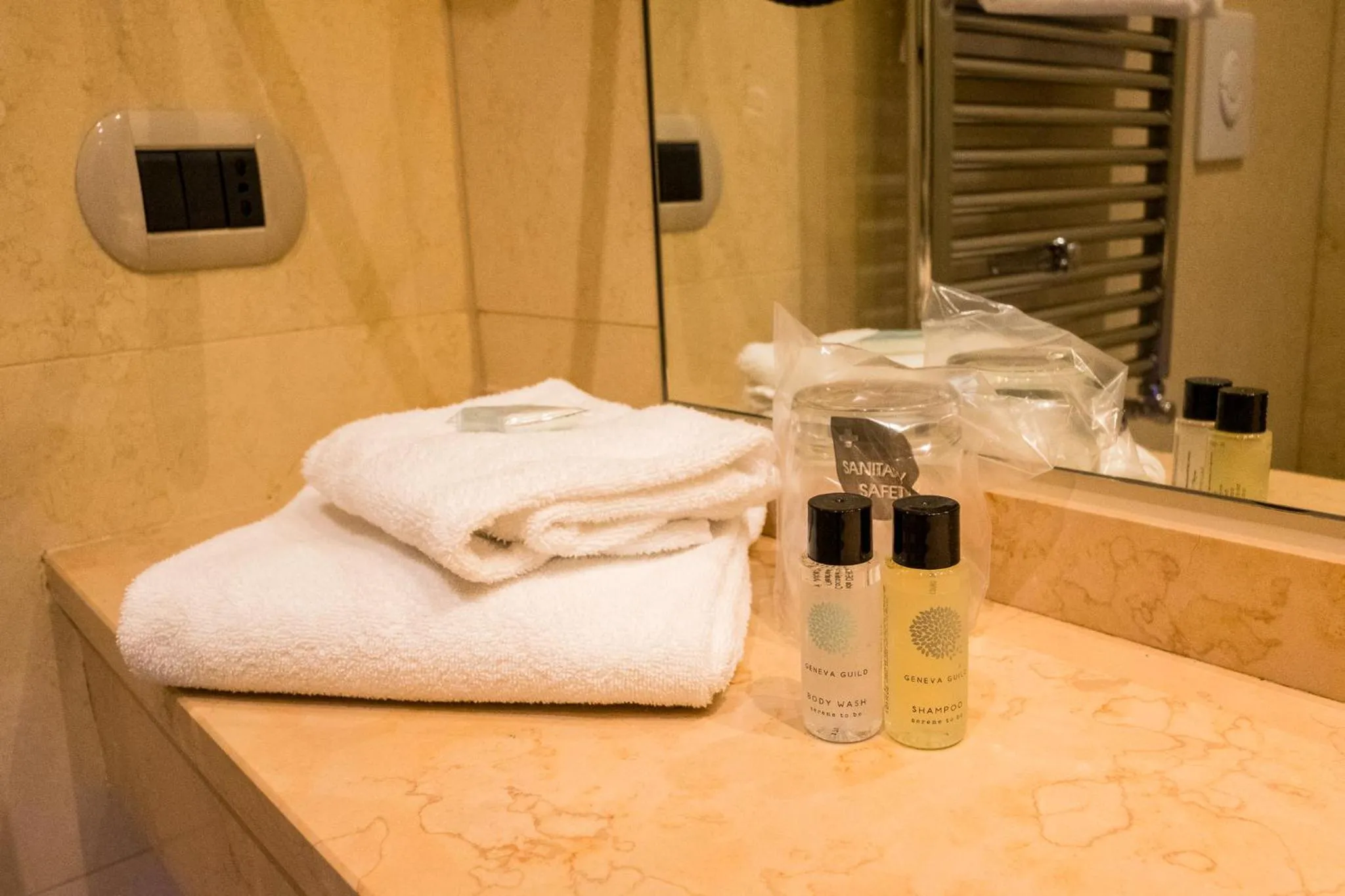 Toilet in Palace Hotel & SPA La CONCHIGLIA D' ORO