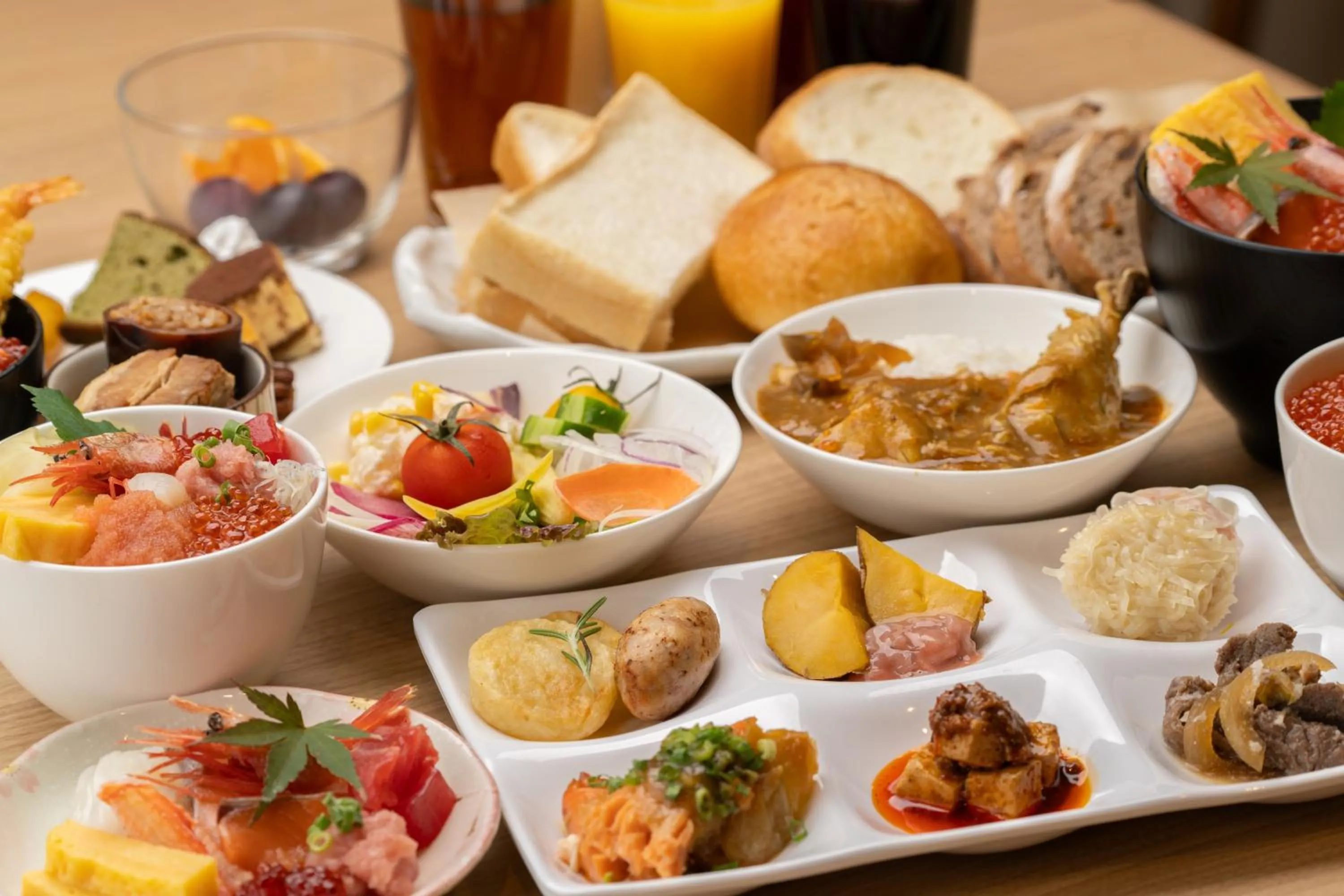 Breakfast in Hotel Enoe Hakodate