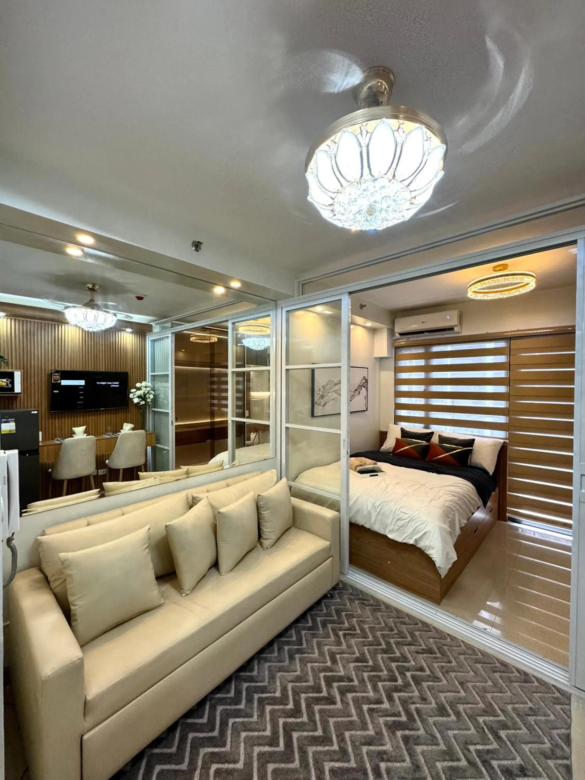 Bed in Katkat Shore 2 Staycation