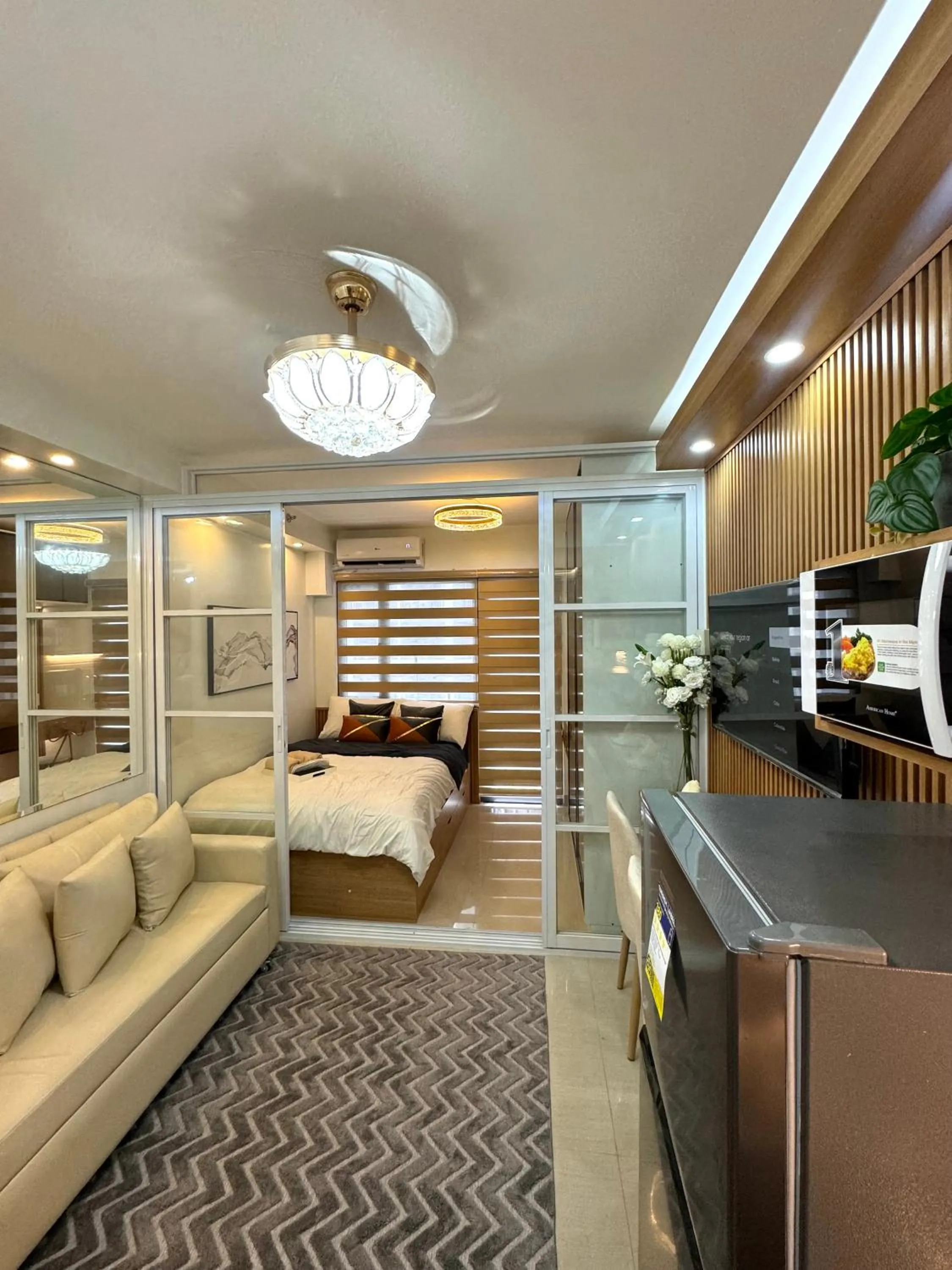 Bed in Katkat Shore 2 Staycation