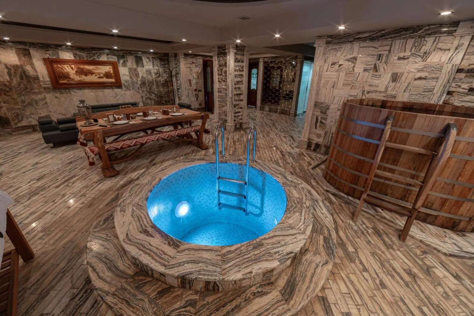 Sauna in Green City Hotel