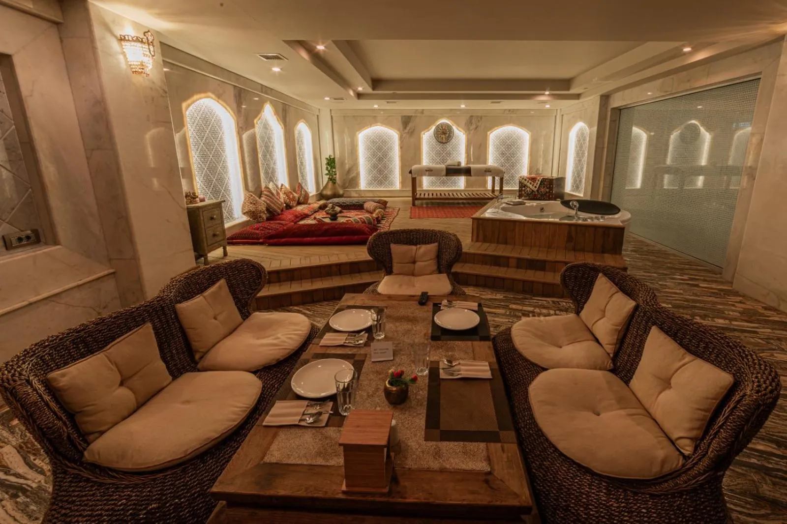 Sauna in Green City Hotel