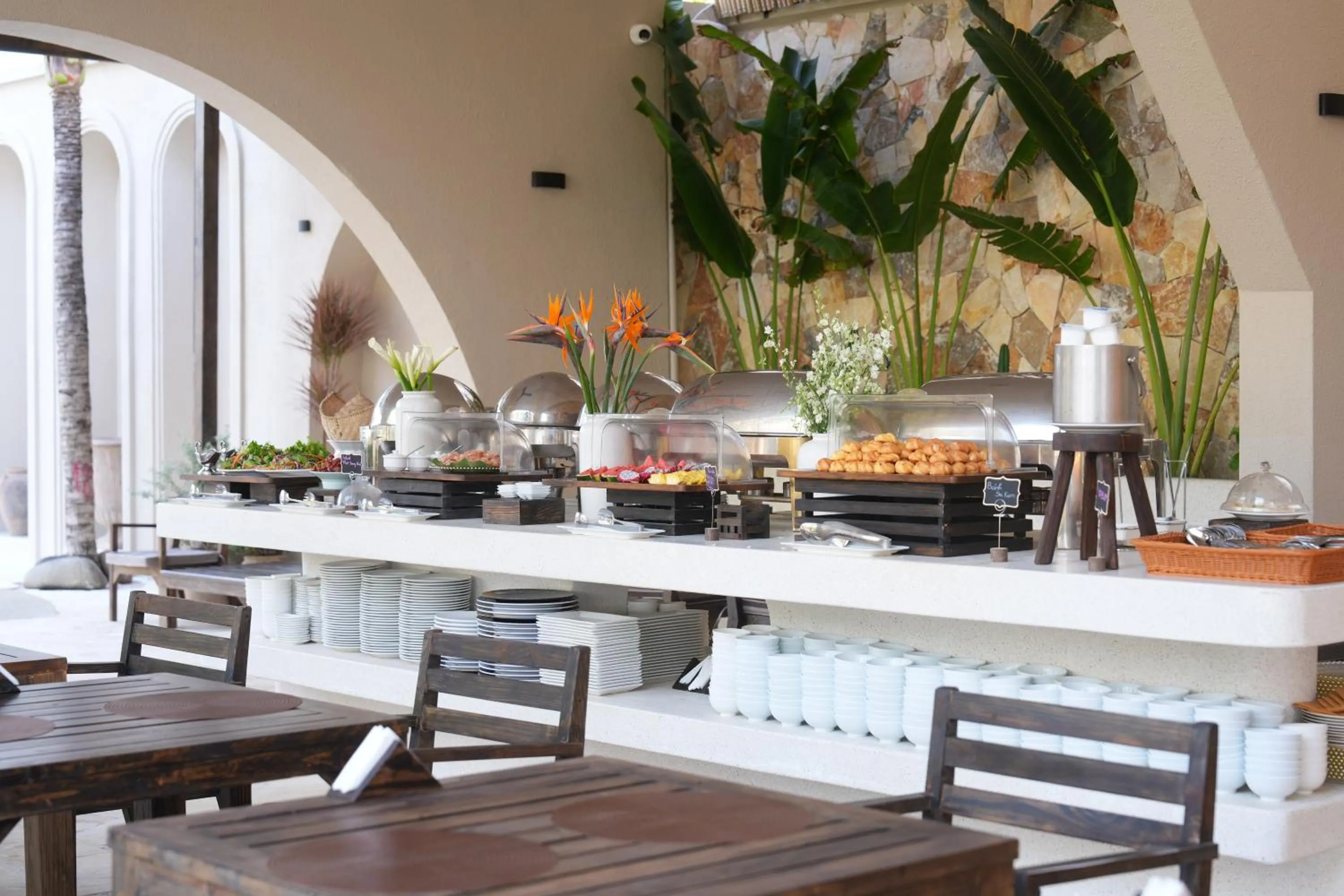 Breakfast in De' Tuva Resort Mui Ne