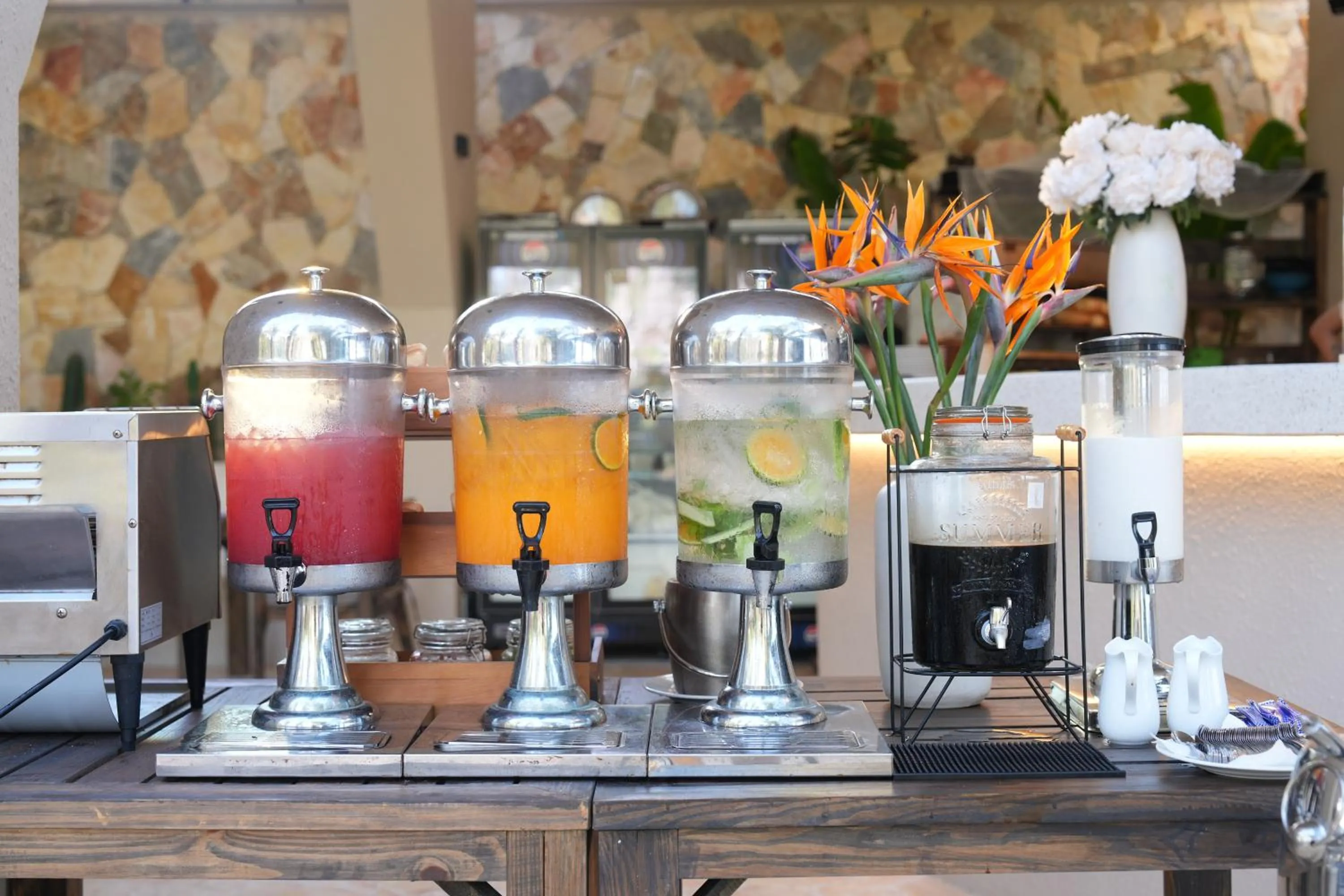 Breakfast in De' Tuva Resort Mui Ne