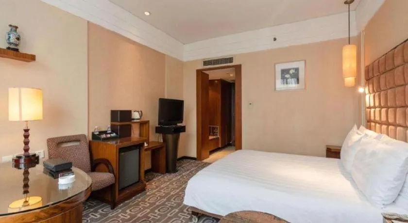 Bed in Sichuan Jinjiang Hotel