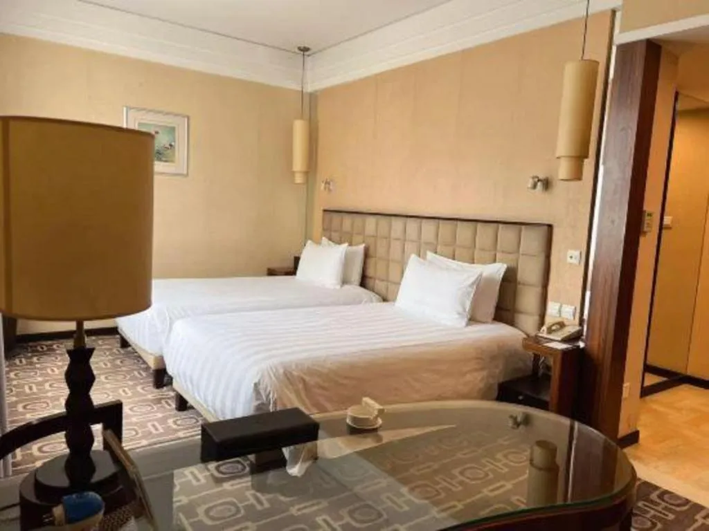 Bed in Sichuan Jinjiang Hotel