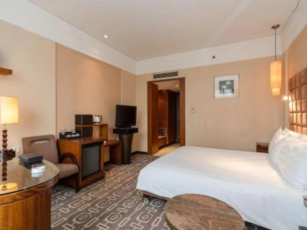 Bed in Sichuan Jinjiang Hotel