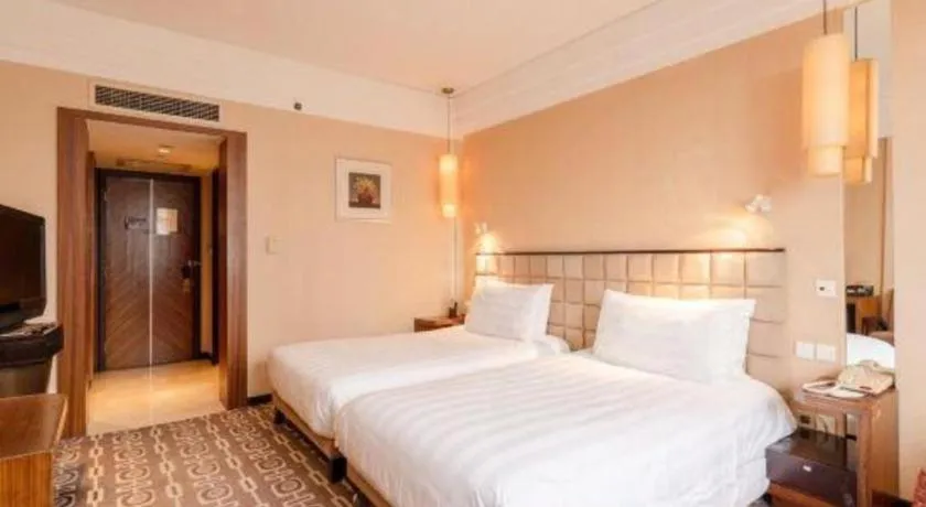 Bed in Sichuan Jinjiang Hotel