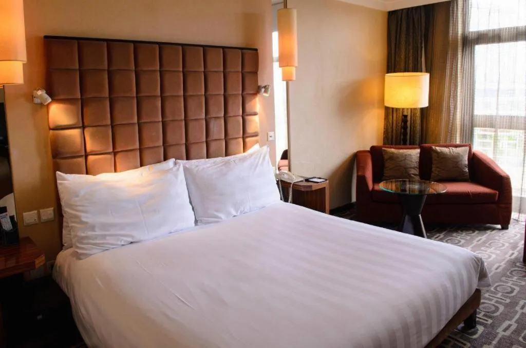 Bed in Sichuan Jinjiang Hotel