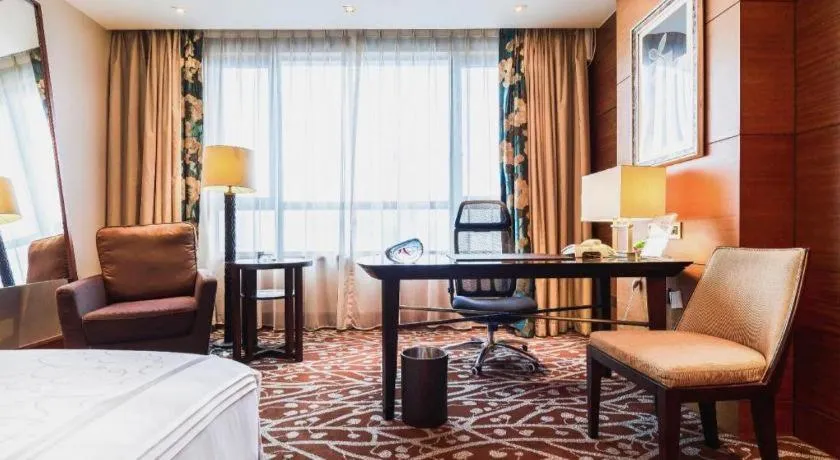 Bed in Sichuan Jinjiang Hotel