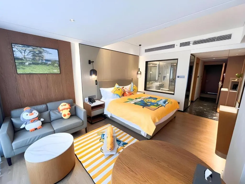 Bed in Shenzhen Hongfeng Hotel (Luohu Branch)