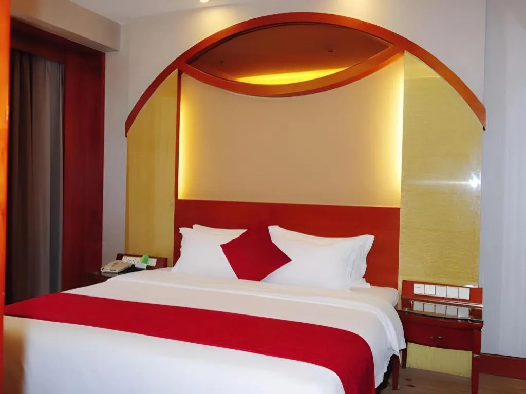 Bed in Shenzhen Hongfeng Hotel (Luohu Branch)