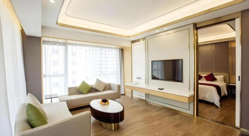 Bed in Shenzhen Hongfeng Hotel (Luohu Branch)