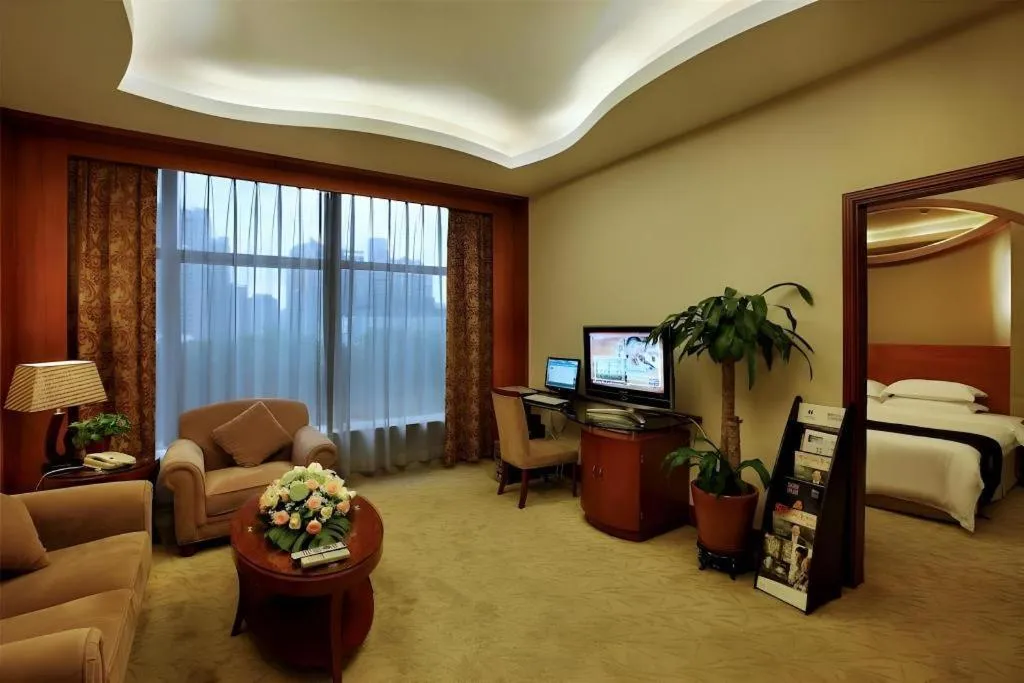 Bed in Shenzhen Hongfeng Hotel (Luohu Branch)