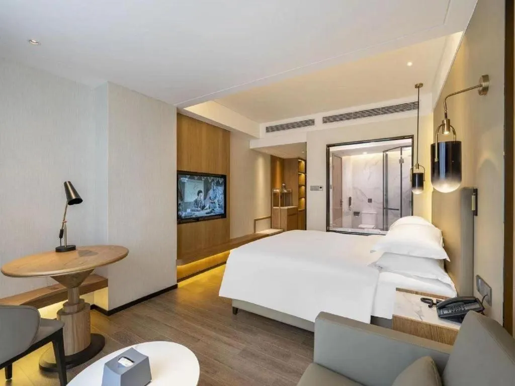 Bed in Shenzhen Hongfeng Hotel (Luohu Branch)
