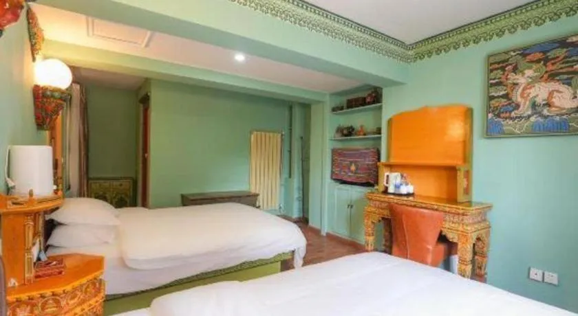 Bed in Tashitakge Hotel