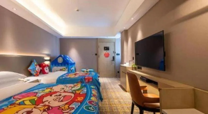 Bed in Overseas Chinese Hotel