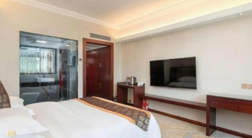 Bed in Overseas Chinese Hotel