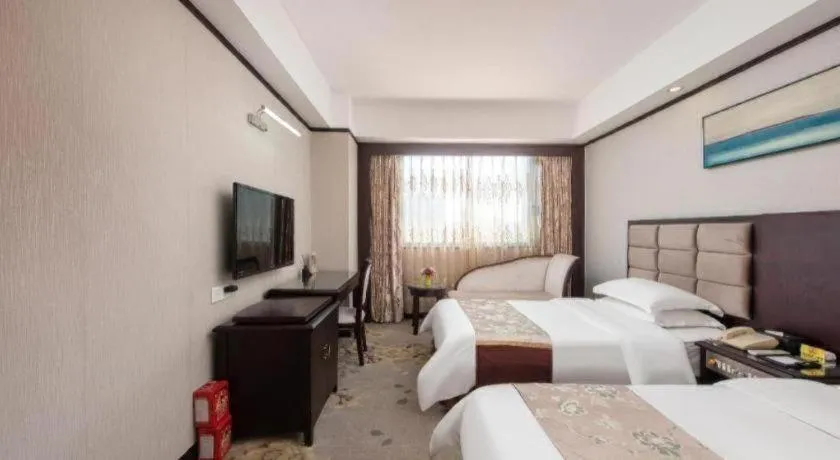 Bed in Overseas Chinese Hotel