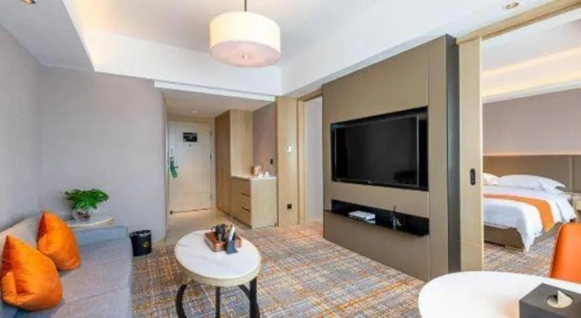 Bed in Overseas Chinese Hotel