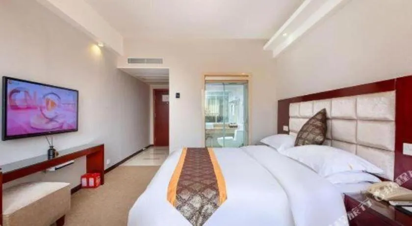 Bed in Overseas Chinese Hotel