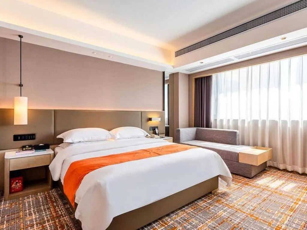 Bed in Overseas Chinese Hotel