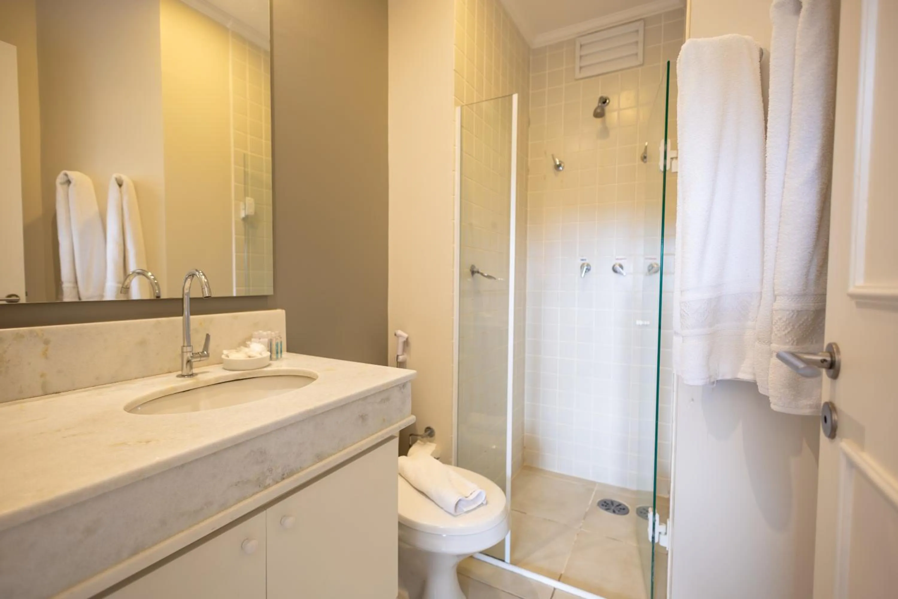 towels in Pousada Lá Bas