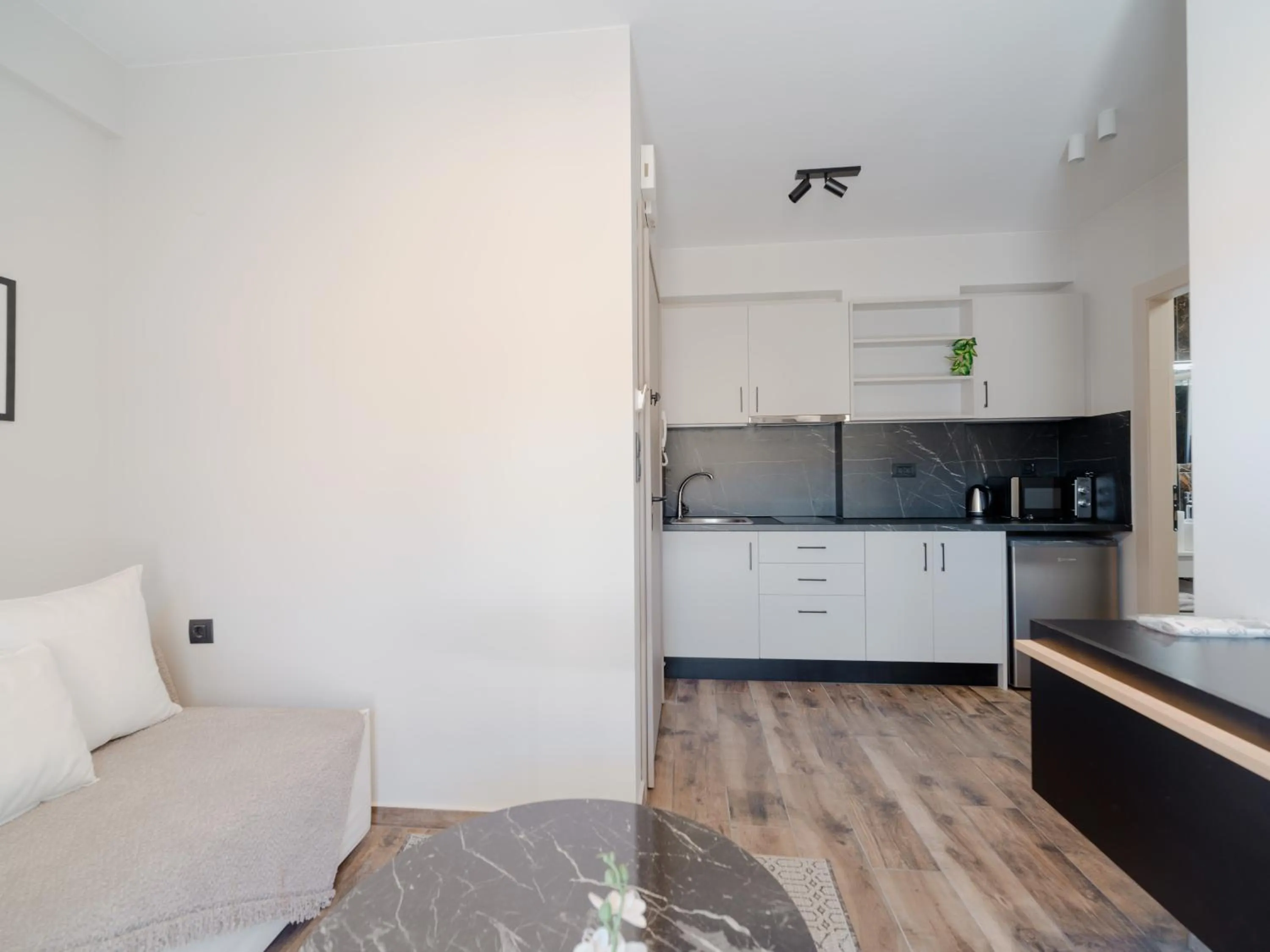 Kitchen or kitchenette in Castle View Ioannina