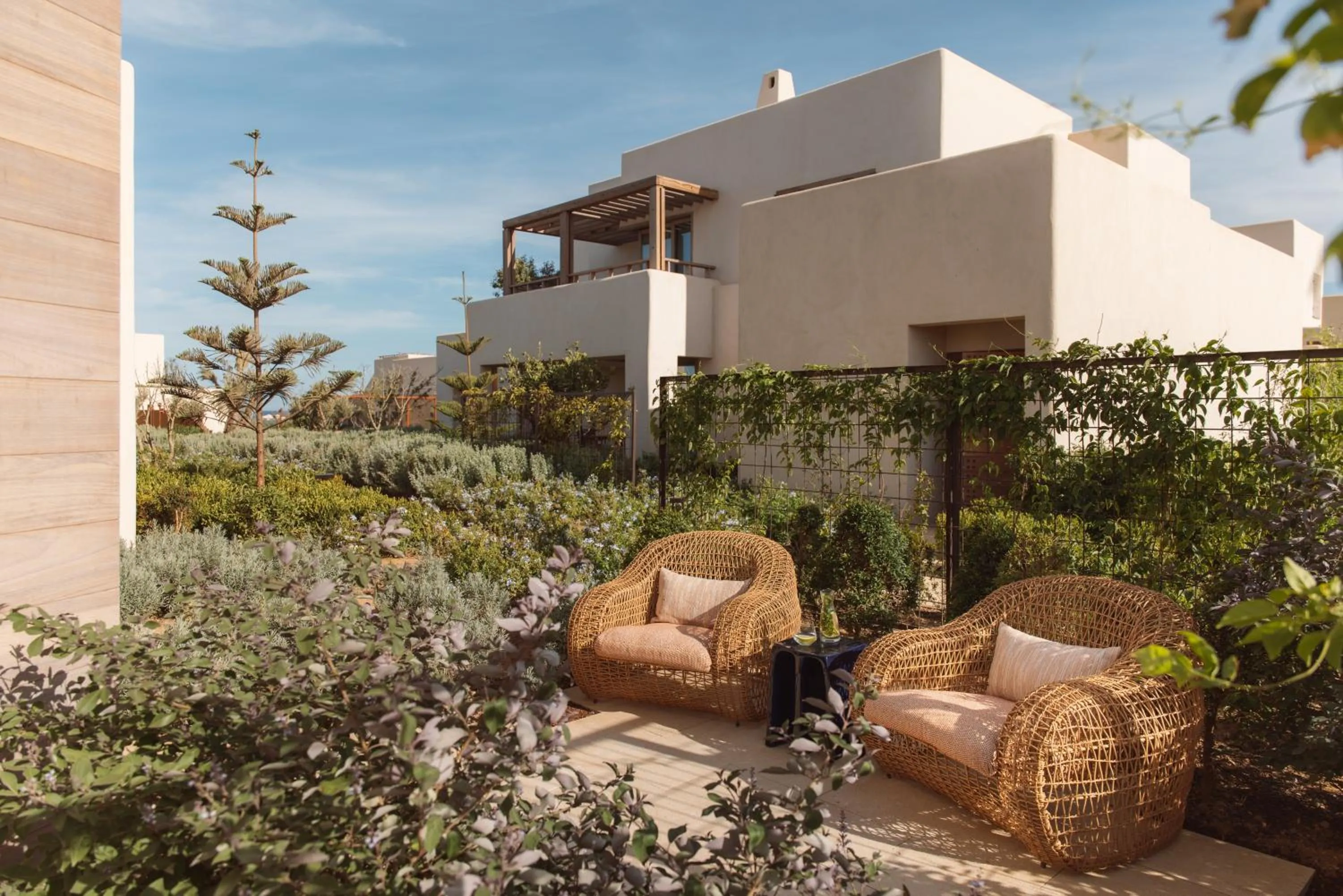 Garden in Royal Mansour Tamuda Bay