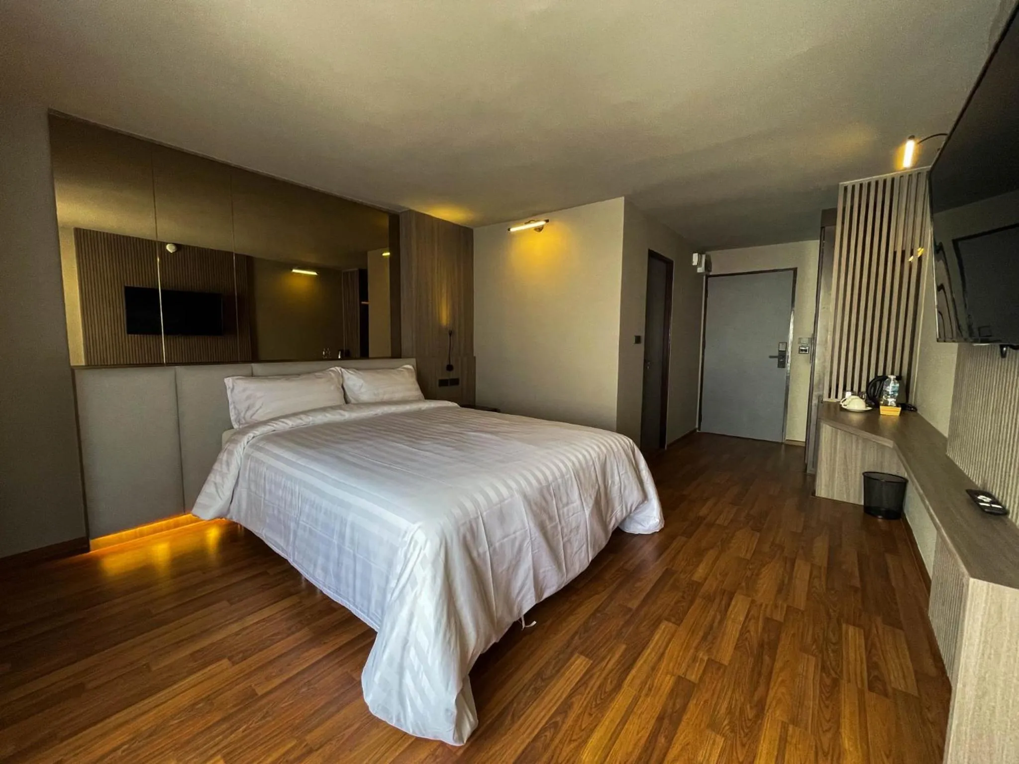 Photo of the whole room, Bed in We Hotel