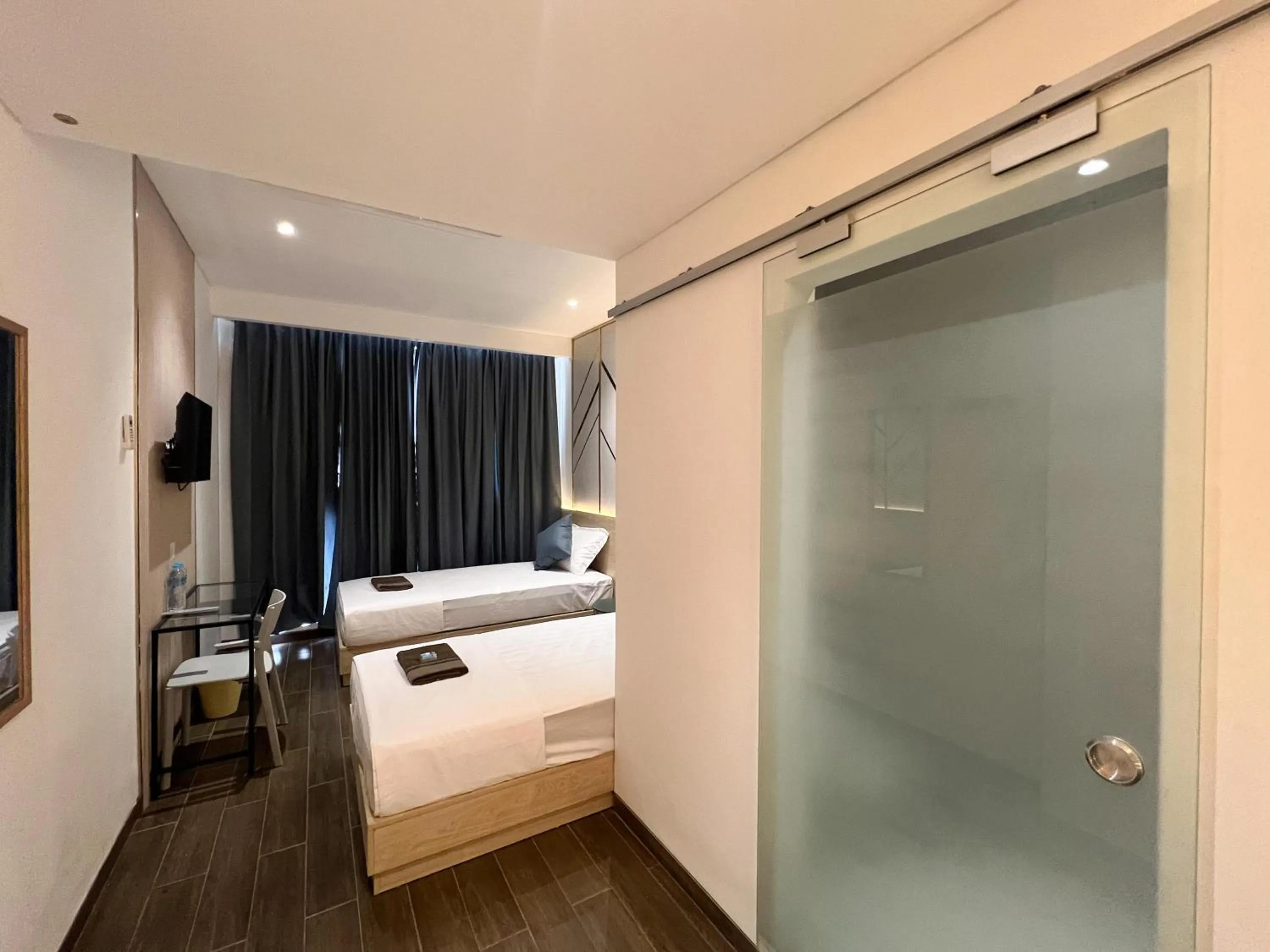 Bedroom, Bed in Box City Hotel Mojokerto
