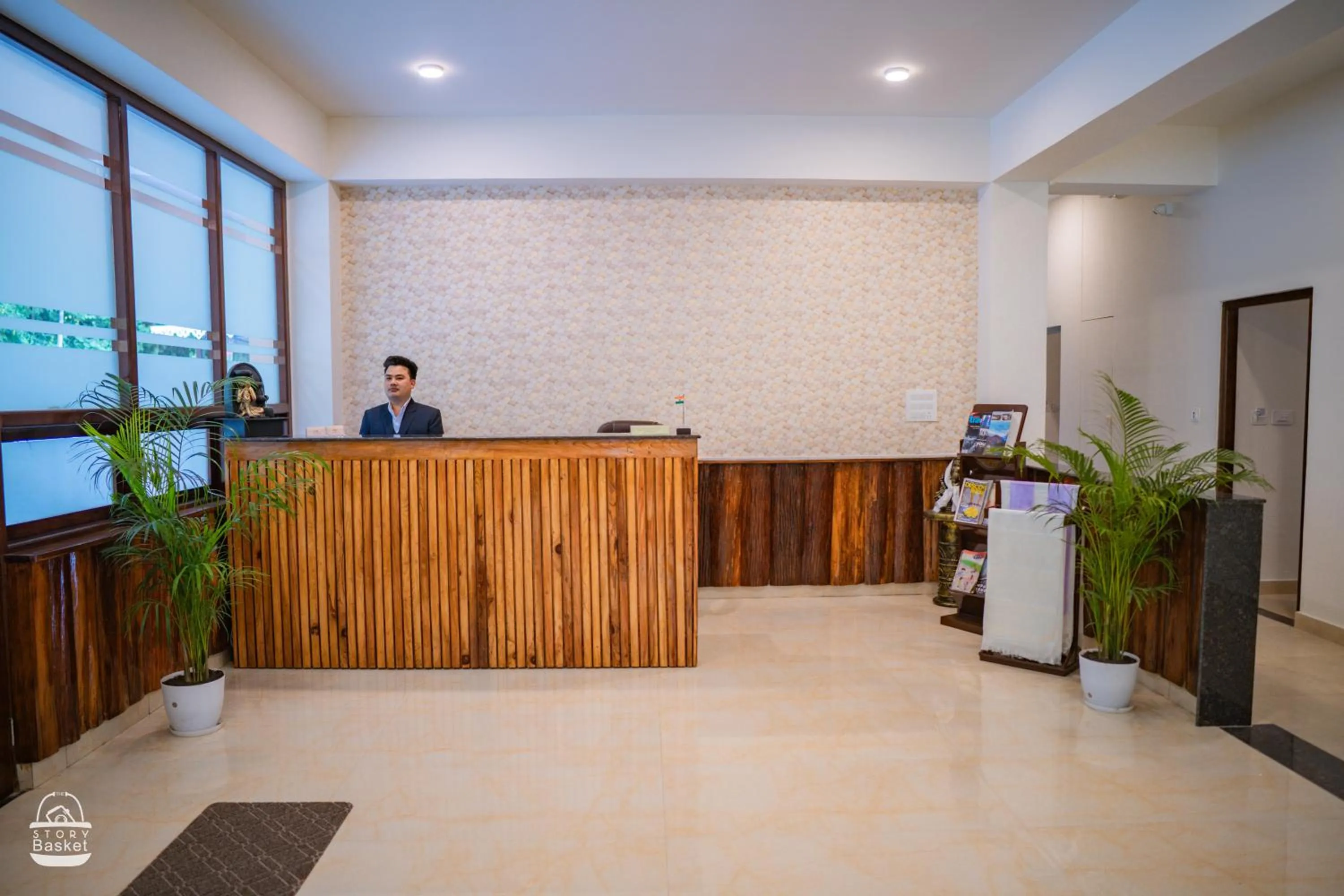 Lobby or reception in Hotel Mazong Crest