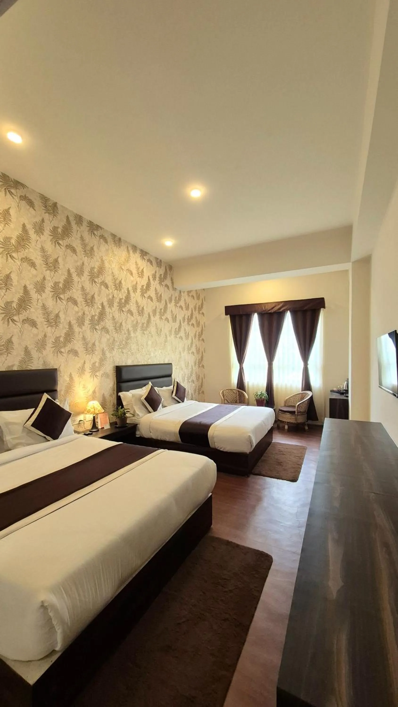 Bed in Hotel Mazong Crest