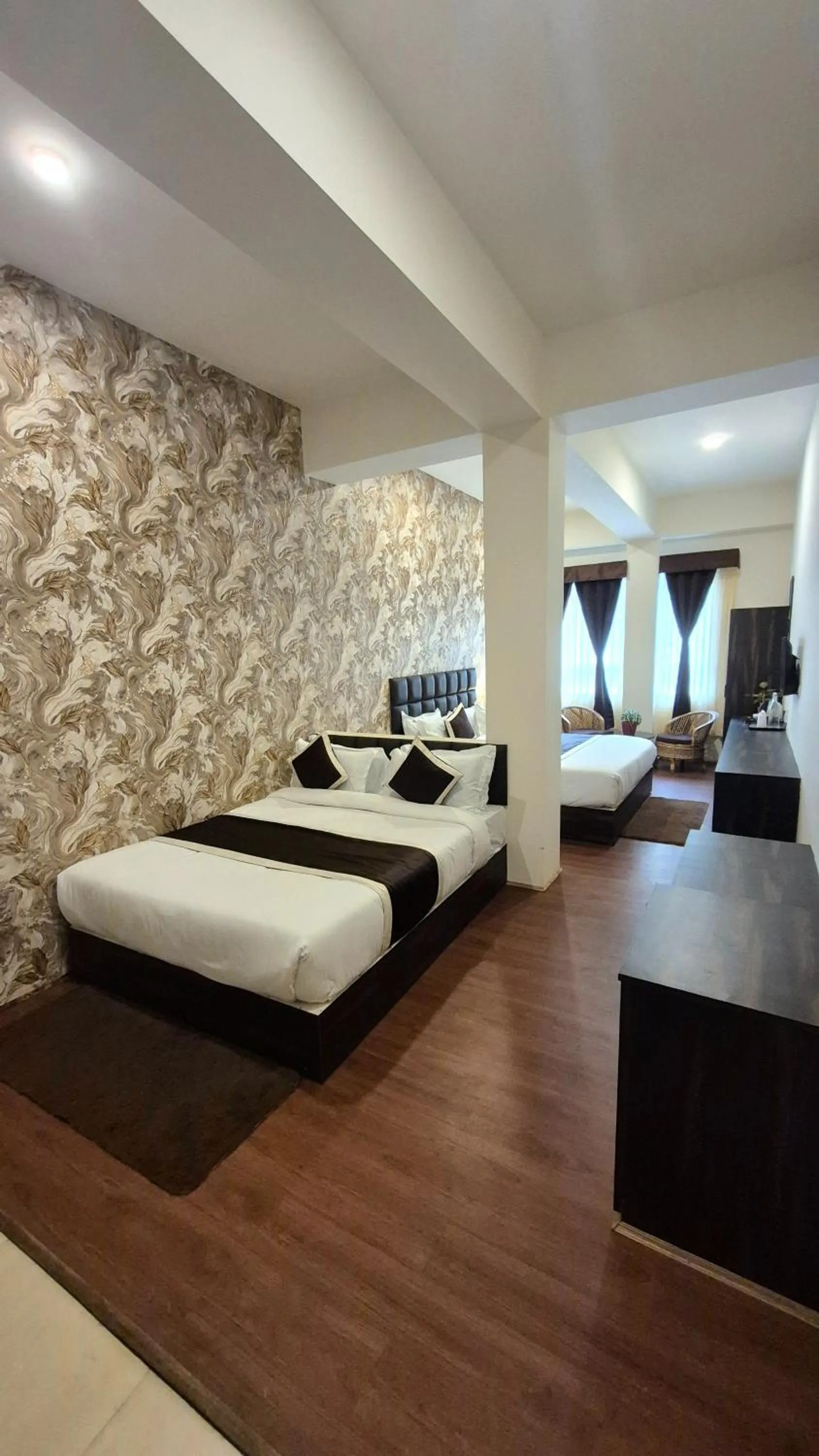 Bed in Hotel Mazong Crest