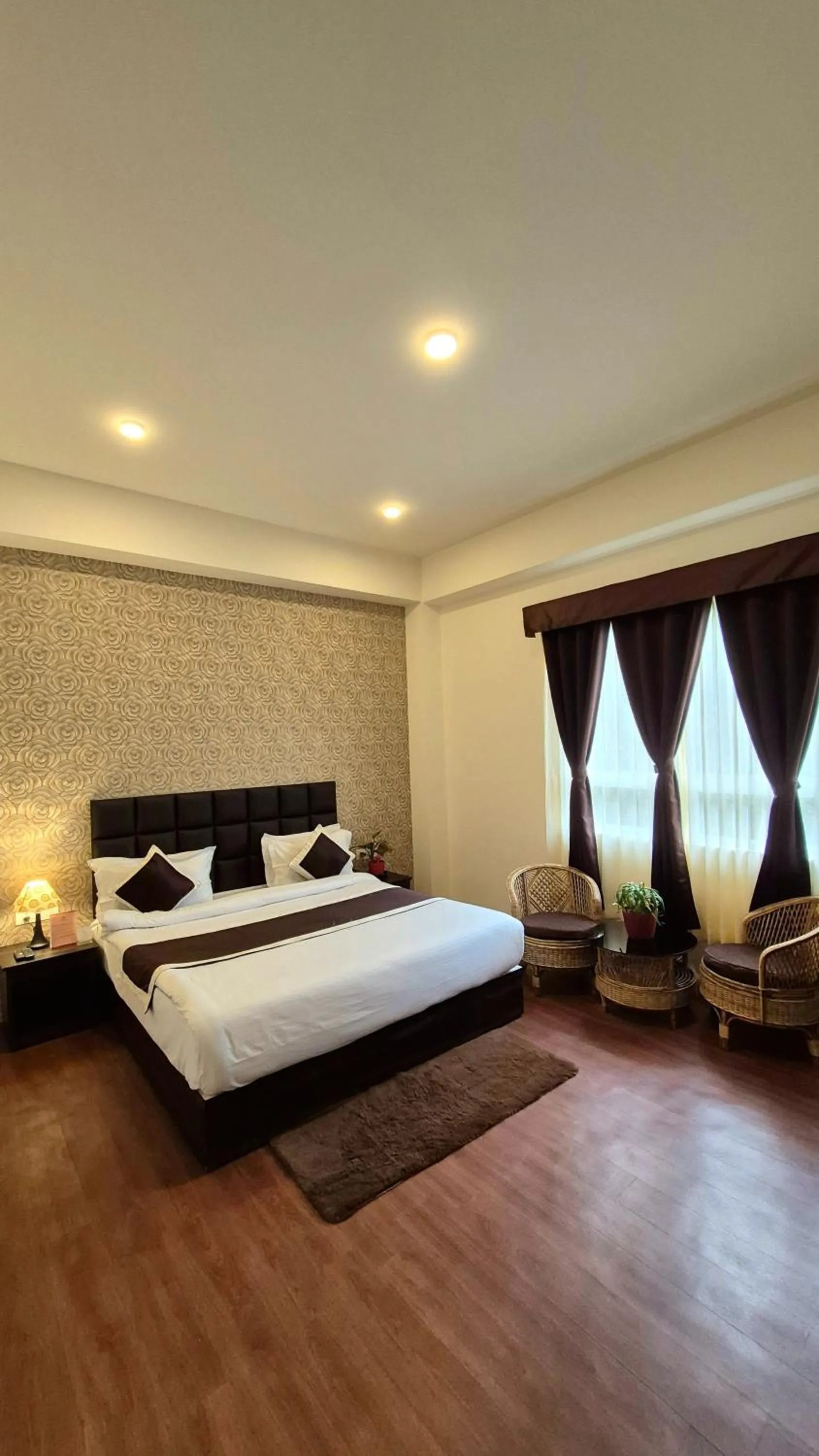 Bed in Hotel Mazong Crest